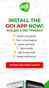 Odibet Download