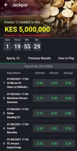 sportybet jackpot