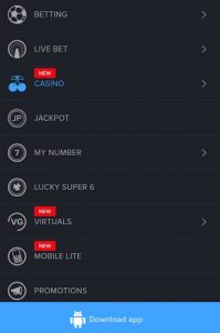 Mozzartbet mobile devices